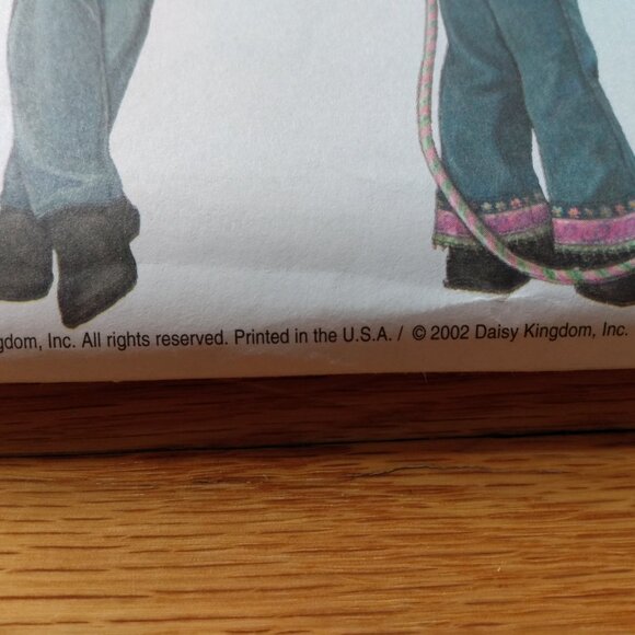 Vintage Mother & Daughter Matching Jackets Sewing Pattern Daisy Kingdom 5946 UNC - Picture 8 of 9